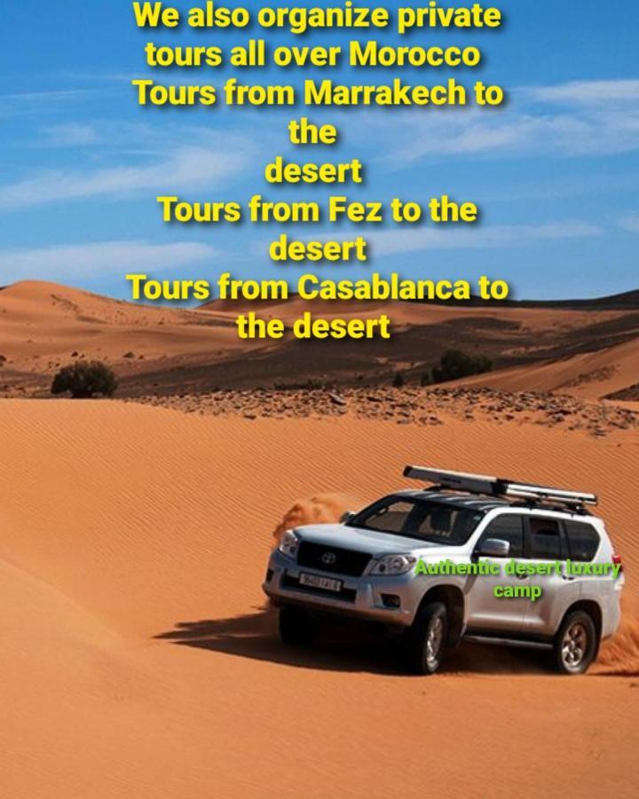 مرزوكة Authentic Desert Luxury Camp المظهر الخارجي الصورة